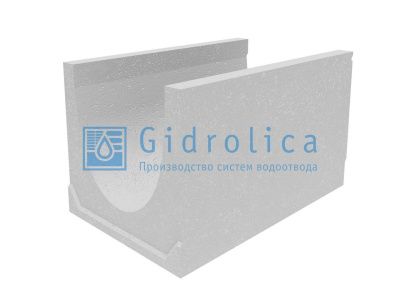 Лоток водоотводный бетонный коробчатый (СО-500мм), с водосливом КUв 100.65(50).45(36) - BGU-XL, № 0