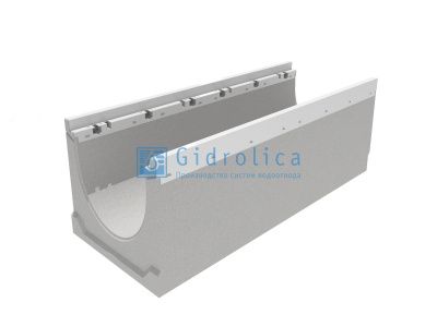 Лоток водоотводный бетонный коробчатый(СО-150мм), с оцинкованной насадкой, с уклоном 0,5% КUу 100.24,8 (15).34,5(28) - BGZ-V, № 21 Лоток водоотводный бетонный коробчатый(СО-150мм), с оцинкованной насадкой, с уклоном 0,5% КUу 100.24,8 (15).34,5(28) - BGZ-V, № 21