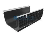 Лоток водоотводный Gidrolica Super ЛВ -50.55.38 - пластиковый, кл. Е600