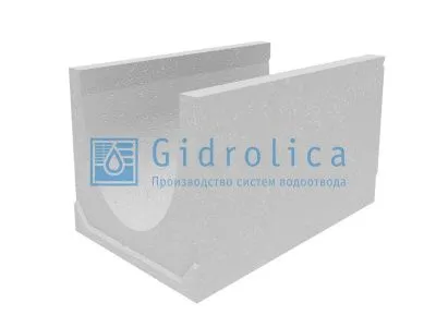 Лоток водоотводный бетонный коробчатый (СО-500мм), KU 100.65,4(30).80(71) - BGU-XL