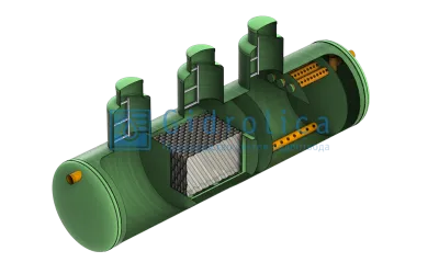 Gidrolica LOS-System 3/пескоотделитель-бензомаслоотделитель-сорбционный фильтр/1,5