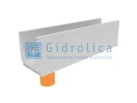 Лоток водоотводный бетонный коробчатый (СО-200мм), с водосливом КUв 100.26(20).28(22,5)-BGU, № 5-0 Лоток водоотводный бетонный коробчатый (СО-200мм), с водосливом КUв 100.26(20).28(22,5)-BGU, № 5-0