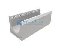 Лоток водоотводный бетонный коробчатый(СО-150мм), с оцинкованной насадкой, с уклоном 0,5% КUу 100.24,8 (15).26,5(20)-BGZ-V, № 5